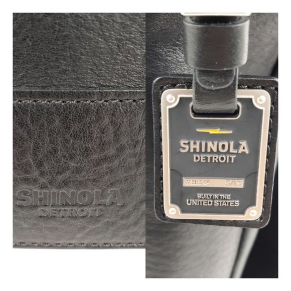 Shinola Bags Shinola Northsouth Black Leather Messenger Bag Poshmark